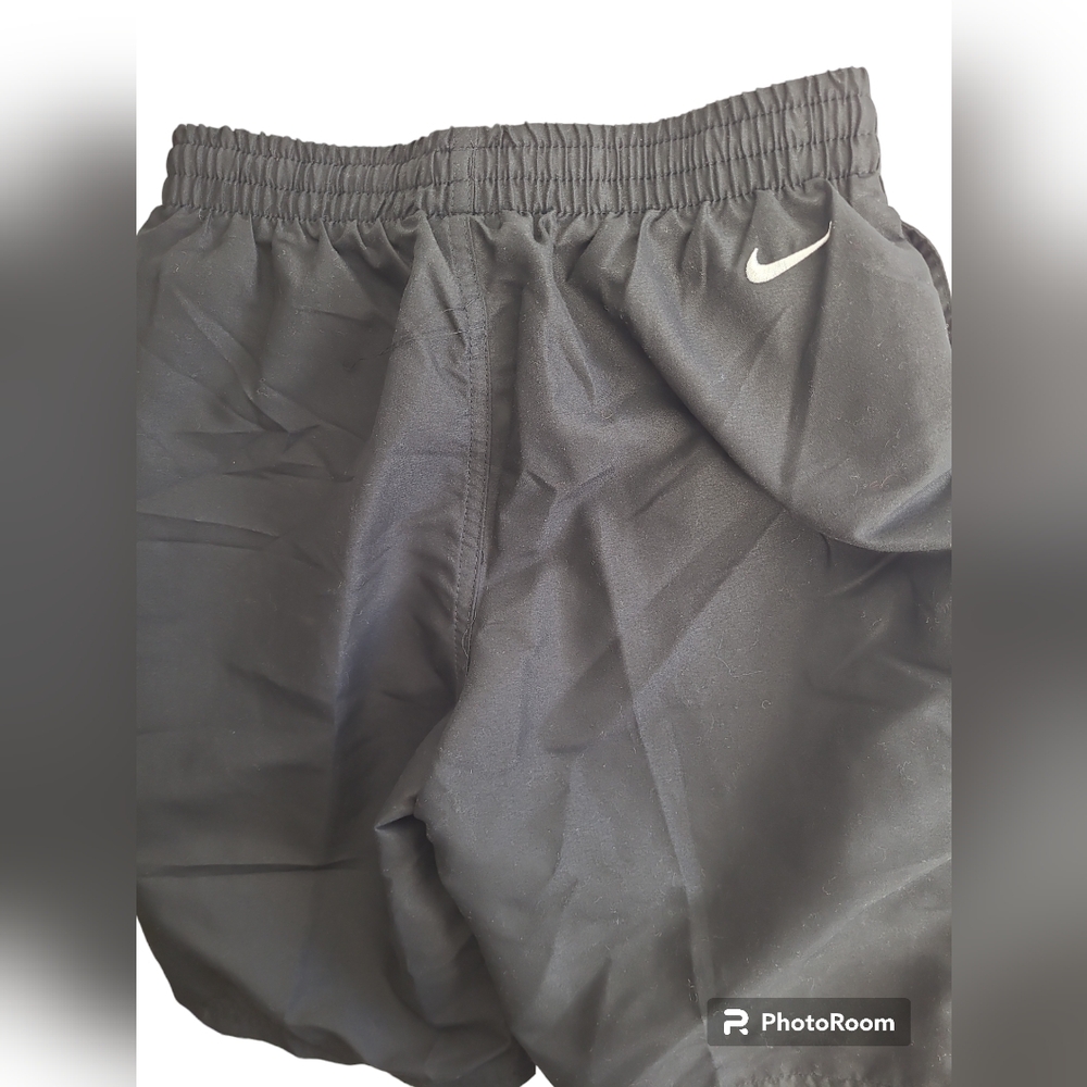 Nike Boy's Volley Board Shorts Surf Black Swim Trunks Medium Liner Pockets New - Picture 6 of 14